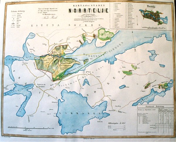 Karta över Norrtälje Stad | Karta 2020